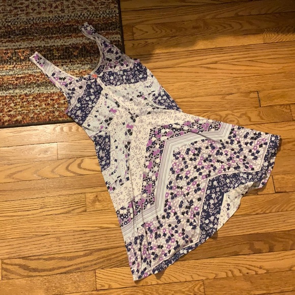 Free People Dresses & Skirts - Free People Purple Floral Dress